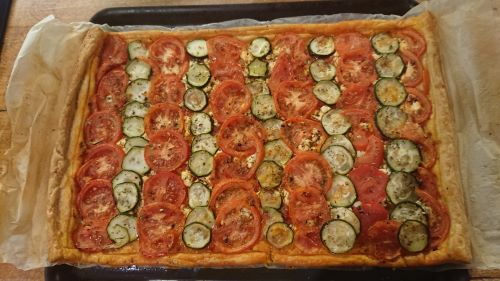 Tomato and courgette tart.JPG